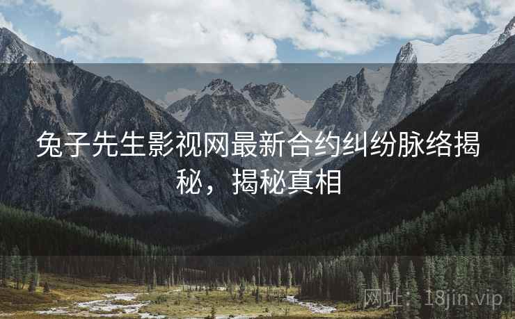 兔子先生影视网最新合约纠纷脉络揭秘，揭秘真相