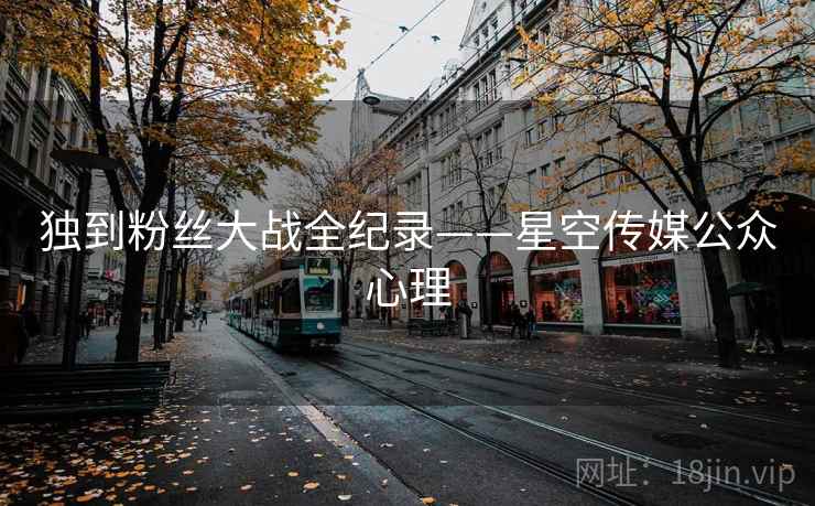 独到粉丝大战全纪录——星空传媒公众心理
